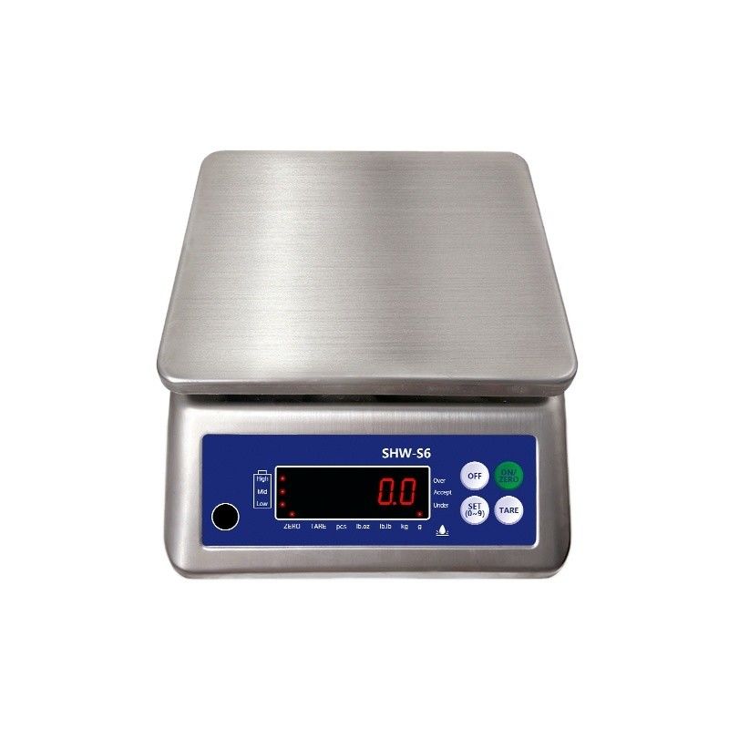 AC220V/50HZ Stromversorgung SOHE S6 3KG Edelstahl IP68 Wasserdichte Skala für leistungsstarke