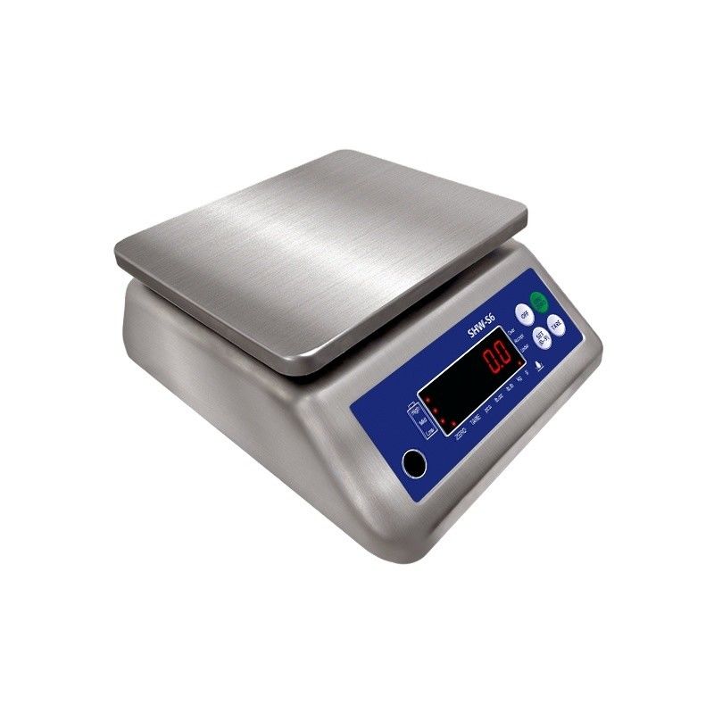 AV220V/50HZ Wasserdichte Doppelschirm Elektronische Waage 30kg für kundenspezifische OBM-Unterstützung