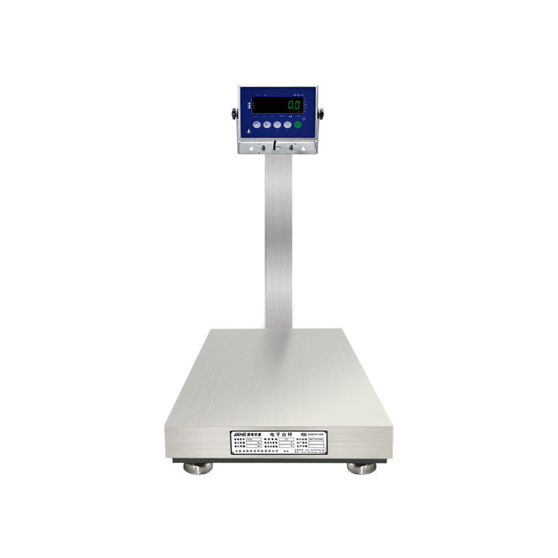 SOHE A1S 500KG 500*600 Edelstahl-Plattformskala für Meeresfrüchte und Lebensmittelfabriken
