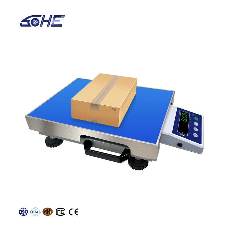 Industrielles Wiegen mit SOHE AT Bluetooth-Skala und 6-stelligem LED-Display erleichtert