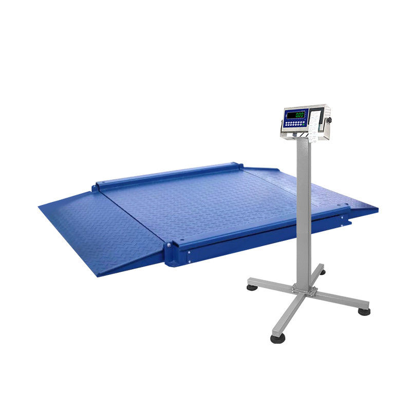 Gewichtsspannung SOHE 1m*1m Kohlenstoffstahl Ultra-Low-Plattform-Skala Doppelrampe gedruckt